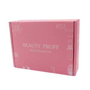 Printed Cosmetic Gift Box with Matching Paper Bag