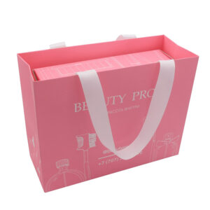 Printed Cosmetic Gift Box with Matching Paper Bag