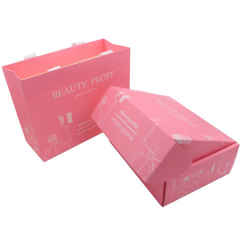 Printed Cosmetic Gift Box with Matching Paper Bag Printed Cosmetic Gift Box with Matching Paper Bag