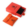 Printed Drawer Cufflink Gift Box with Ribbon Pull Handle