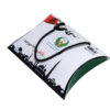 Printed Event Pillow Gift Box with Braided Rope Handles Printed Event Pillow Gift Box with Braided Rope Handles