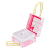 Printed Hinged Birthday Gift Box with Ribbon Carry Handles Printed Hinged Birthday Gift Box with Ribbon Carry Handles