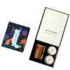 Printed Hinged-Lid Candle Gift Box with Fitted Insert Printed Hinged-Lid Candle Gift Box with Fitted Insert