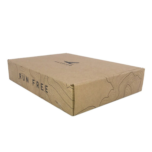 Printed Kraft Shipping Mailer Box for Trail Running Gear Printed Kraft Shipping Mailer Box for Trail Running Gear