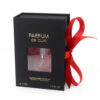Ribbon Closure Perfume Box with Window and Satin Lining