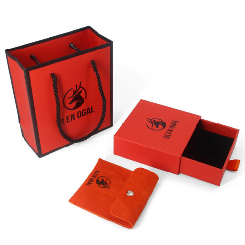 Rigid Accessory Gift Box with Ribbon Pull Rigid Accessory Gift Box with Ribbon Pull