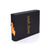 Rigid Clerical Apparel Box with Gold Foil Ribbon Closure Rigid Clerical Apparel Box with Gold Foil Ribbon Closure