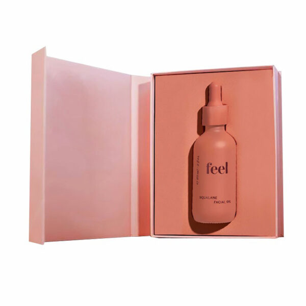 Rigid Cosmetic Oil Gift Boxes with Custom Bottle Inserts