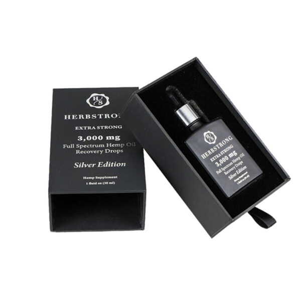 Rigid Cosmetic Oil Gift Boxes with Custom Bottle Inserts