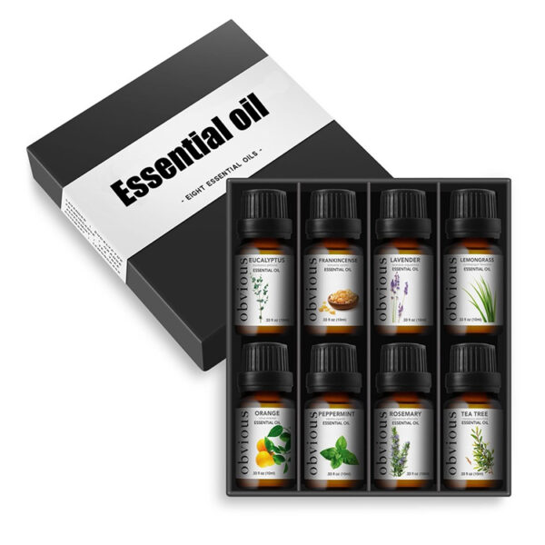 Rigid Cosmetic Oil Gift Boxes with Custom Bottle Inserts