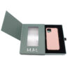 Rigid Drawer Phone Case Box with Window and Foam Insert Rigid Drawer Phone Case Box with Window and Foam Insert