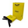 Rigid Gift Voucher Presentation Box with Ribbon Closure Rigid Gift Voucher Presentation Box with Ribbon Closure
