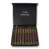 Rigid Hinged-Lid Cigar Presentation Box with Foam Insert