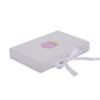 Rigid Hinged-Lid Presentation Box with Satin Ribbon Tie Rigid Hinged-Lid Presentation Box with Satin Ribbon Tie