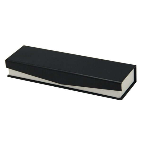 Rigid Hinged Pen Presentation Box with Black Foam Insert Rigid Hinged Pen Presentation Box with Black Foam Insert