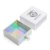 Rigid Jewelry Drawer Box with Holographic Finish and Knob