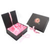 Satin-Lined Hair Extension Box with Ribbon Closure