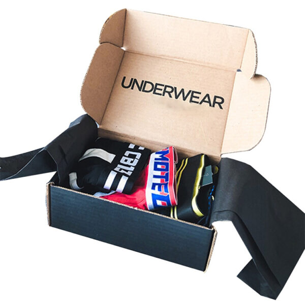 Wholesale Printed Underwear Gift Box for Boxer Sock Sets