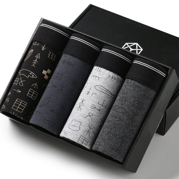 Wholesale Printed Underwear Gift Box for Boxer Sock Sets