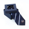 Window Rigid Necktie Gift Box with Foil Logo and Insert Window Rigid Necktie Gift Box with Foil Logo and Insert